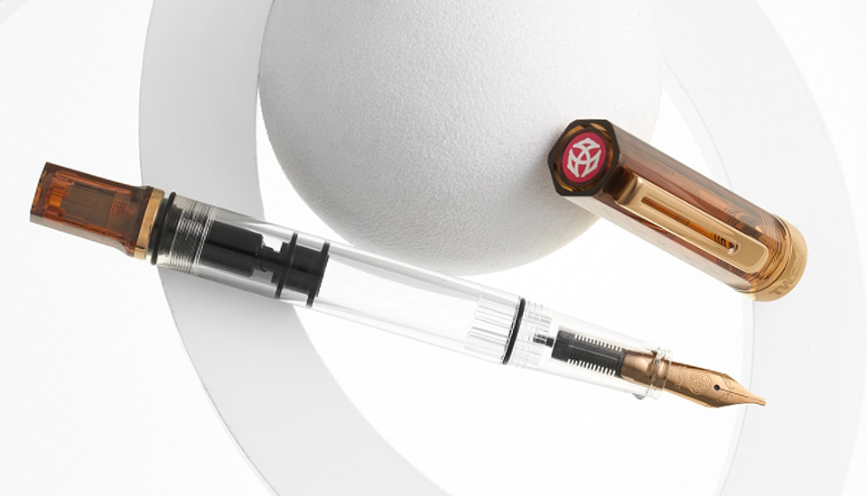 Plnicí pero TWSBI ECO Rootbeer with Bronze foto 3